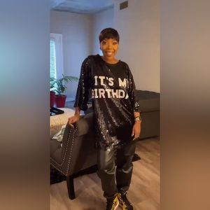 “It’s my Birthday” shirt dress